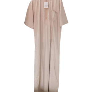Qamis traditionnel beige clair