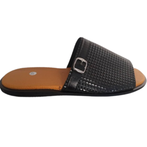 Mules Homme Texturées à Boucle